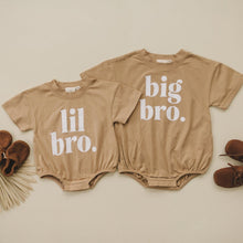 Load image into Gallery viewer, Organic Cotton Big Bro T-Shirt Romper
