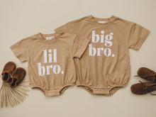 Load image into Gallery viewer, Organic Cotton Big Bro T-Shirt Romper
