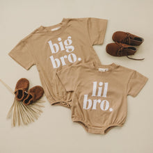 Load image into Gallery viewer, Organic Cotton Big Bro T-Shirt Romper
