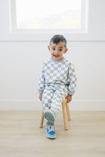Load image into Gallery viewer, Organic Cotton Checkered Jogger Set - more colors
