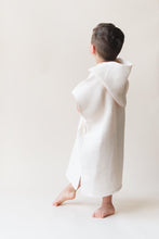 Load image into Gallery viewer, Organic Cotton Kids Waffle Beach Towel Poncho - more colors
