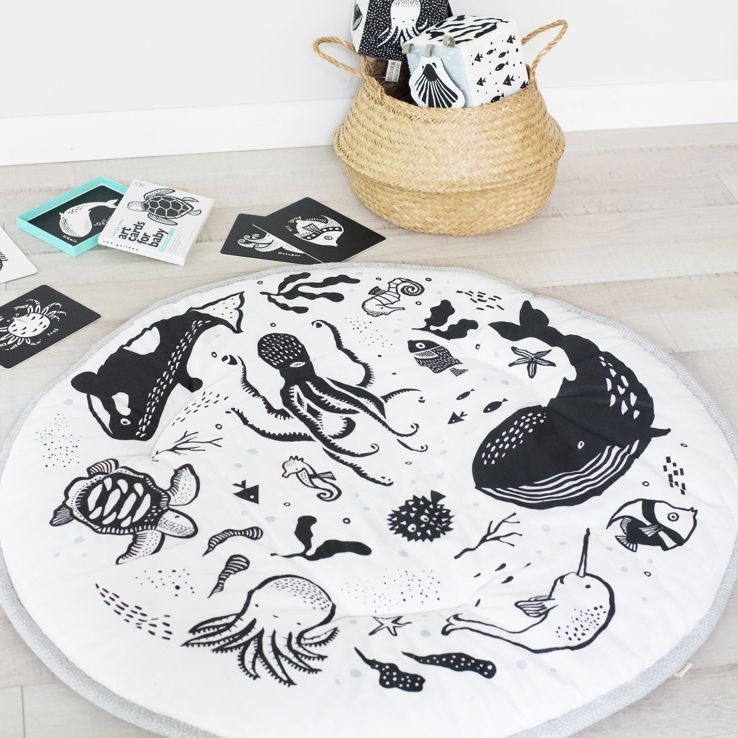 Wee Gallery Sustainable Non-Toxic Baby Ocean Playmat