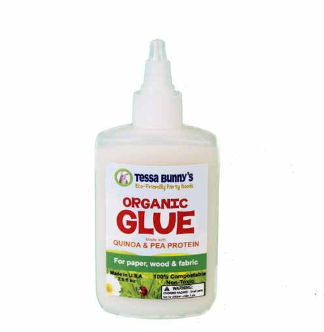 Tessa Bunny's Organic School Glue – Non-Toxic, Plant-Based, PVA-Free & Borax-Free