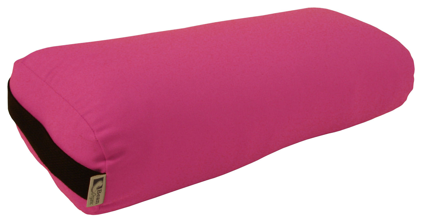 Premium Organic Cotton Yoga Bolster - Round, Rectangle, Pranayama