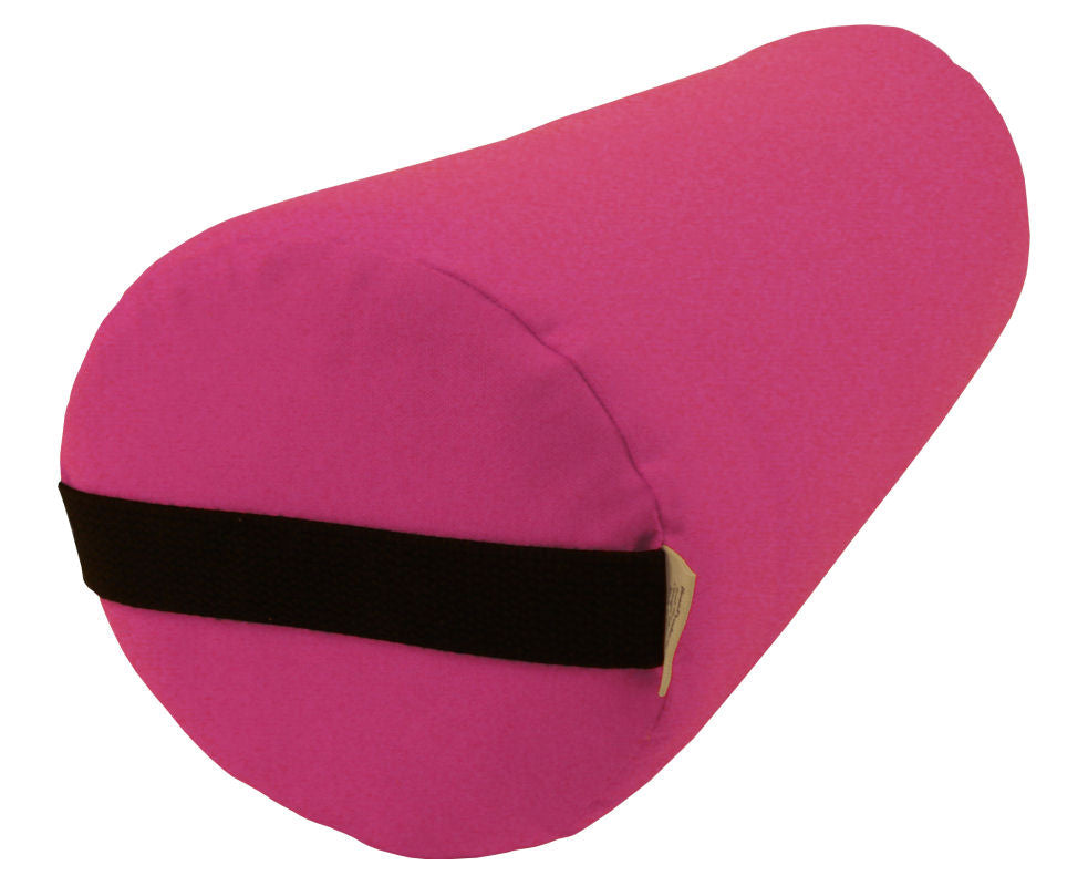Premium Organic Cotton Yoga Bolster - Round, Rectangle, Pranayama
