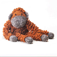 Load image into Gallery viewer, Finn + Emma Wool Knit Buddy Non-Toxic Organic Stuffy Toy | Opal the Oranguntan
