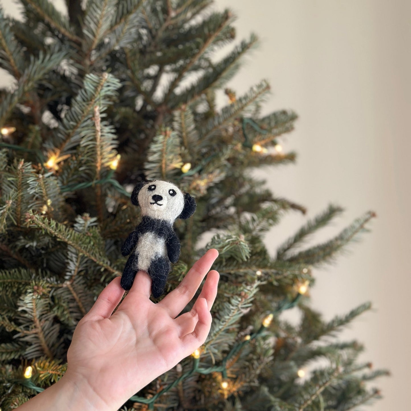 Panda Finger Puppet
