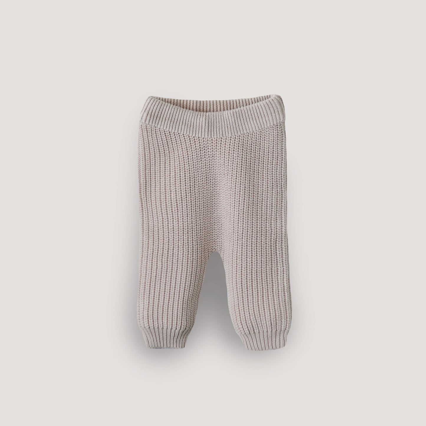 Mushie Organic Cotton Baby Chunky Knit Pants