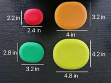 Load image into Gallery viewer, 16 Pcs STAINED Wooden Stacking Pebbles Wooden Stacking Stones
