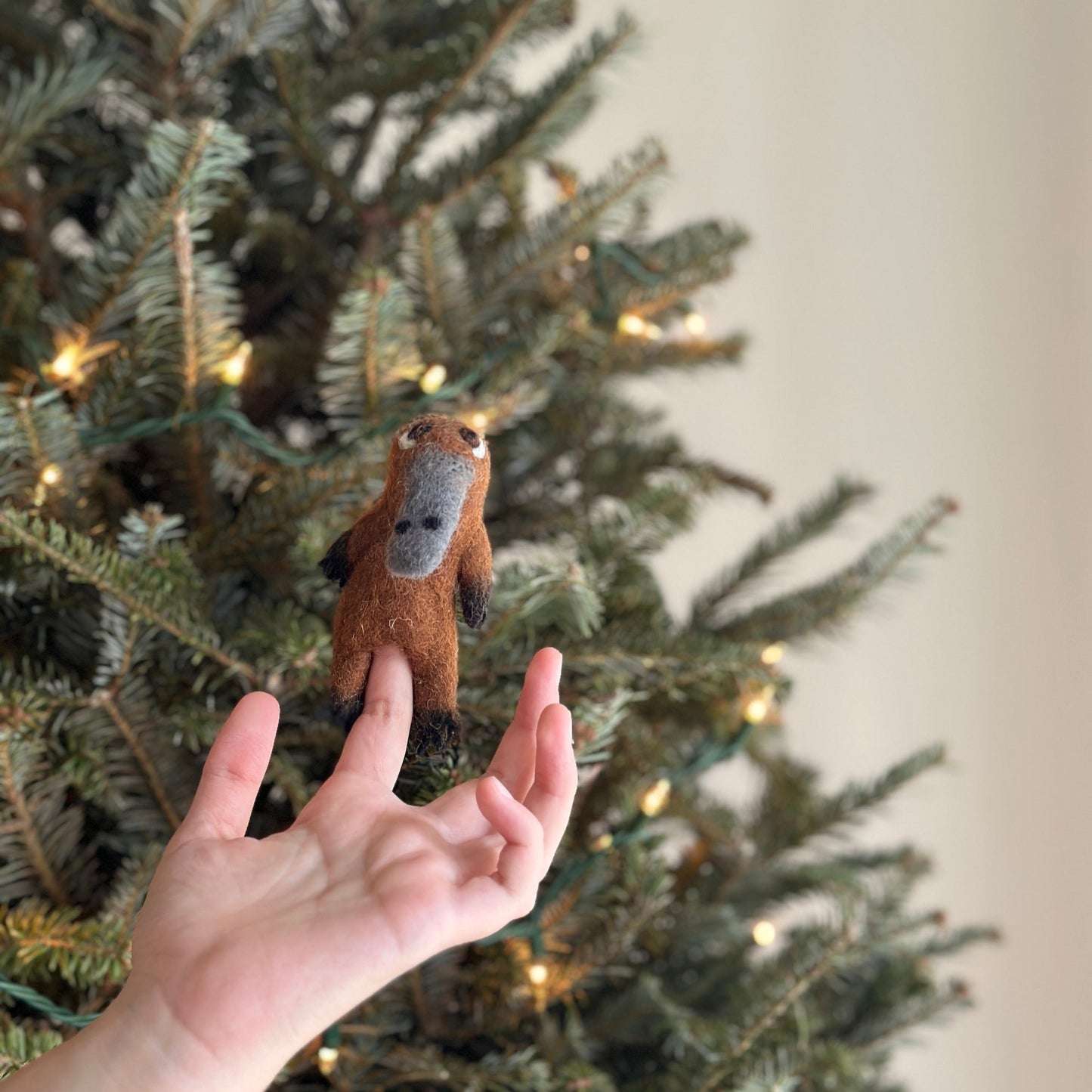 Platypus Finger Puppet