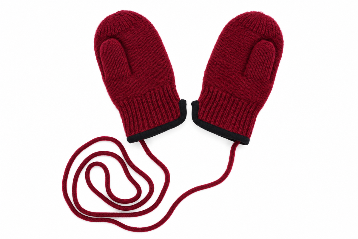 tittimitti® 100% Virgin Wool Baby Toddler Kids Thumbed Mittens OEKO-TEX Standard 100
