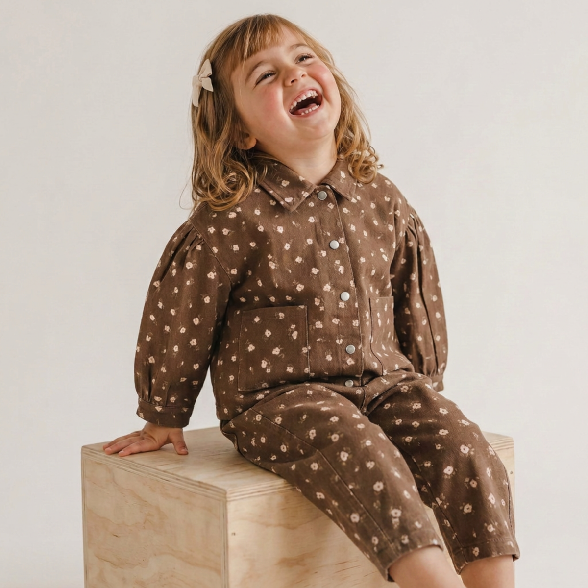Organic Cotton Twill Jacket for Toddlers – Primrose