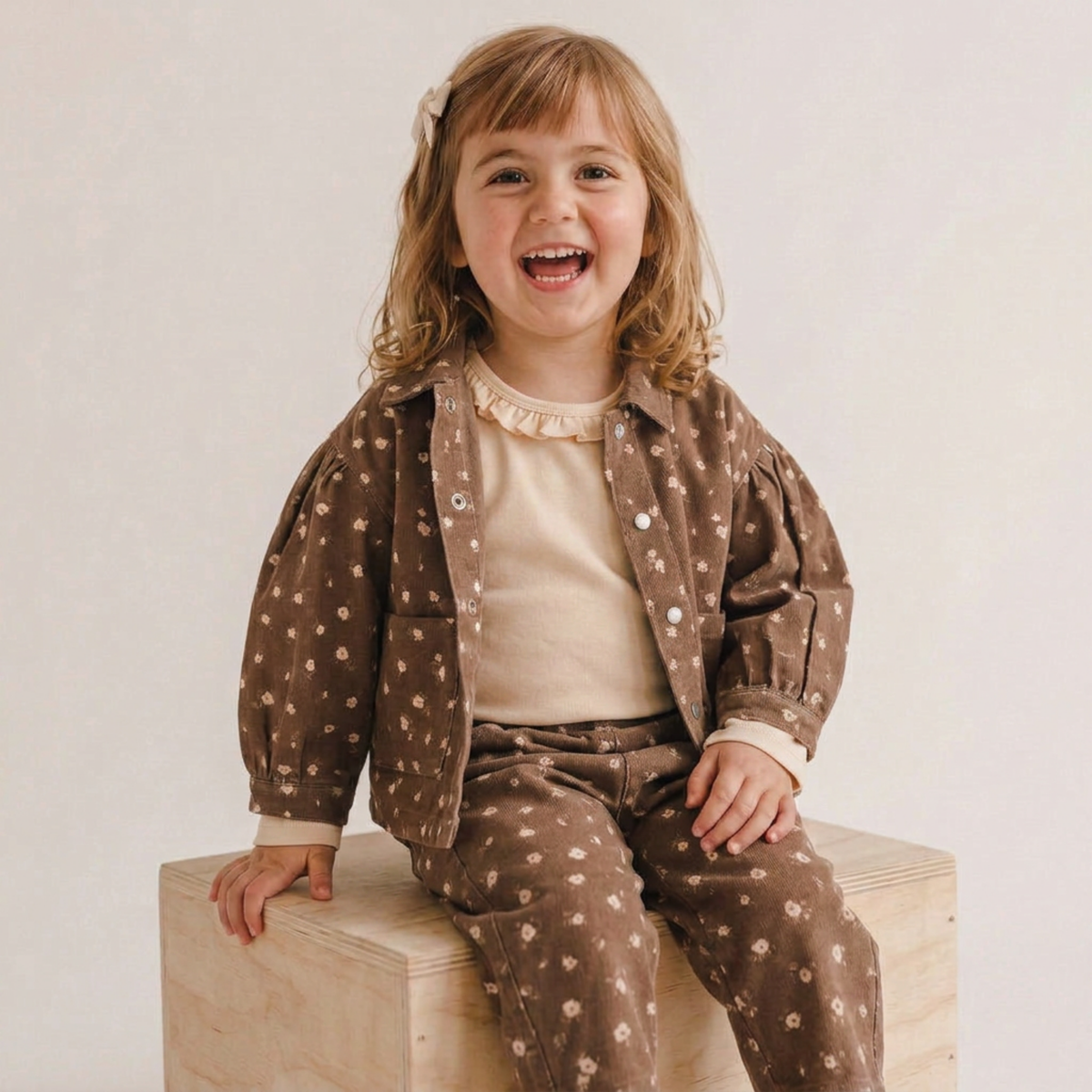 Organic Cotton Twill Jacket for Toddlers – Primrose