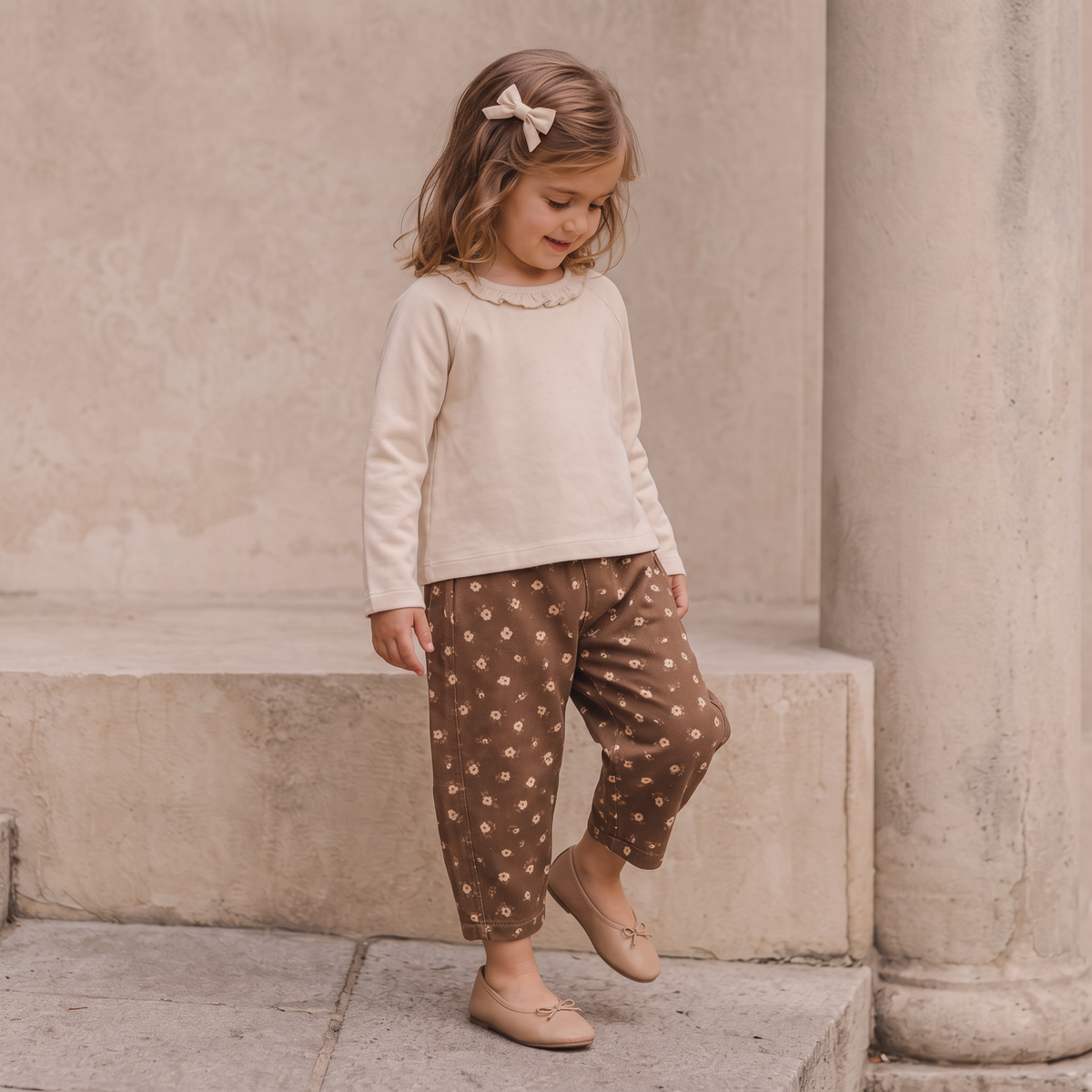 Organic Cotton Twill Barrel Pants for Babies & Toddlers – Primrose