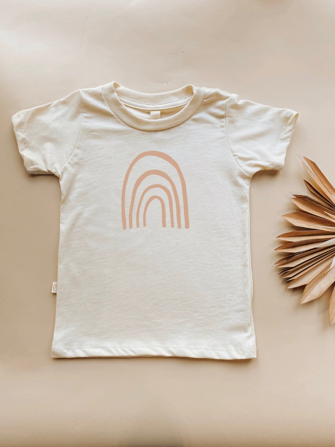 Rainbow Clay Organic Cotton Toddler T-Shirt – Short Sleeve, 2T–6T