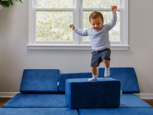 Load image into Gallery viewer, Figgy Modular Play Couch - Certified Safe Materials Made in USA
