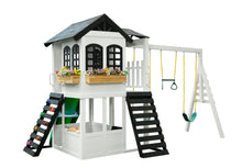 Load image into Gallery viewer, 2mamabees Eco-Friendly Wooden Londyn Swing Set
