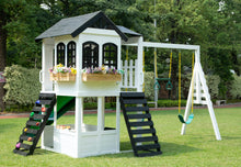 Load image into Gallery viewer, 2mamabees Eco-Friendly Wooden Londyn Swing Set
