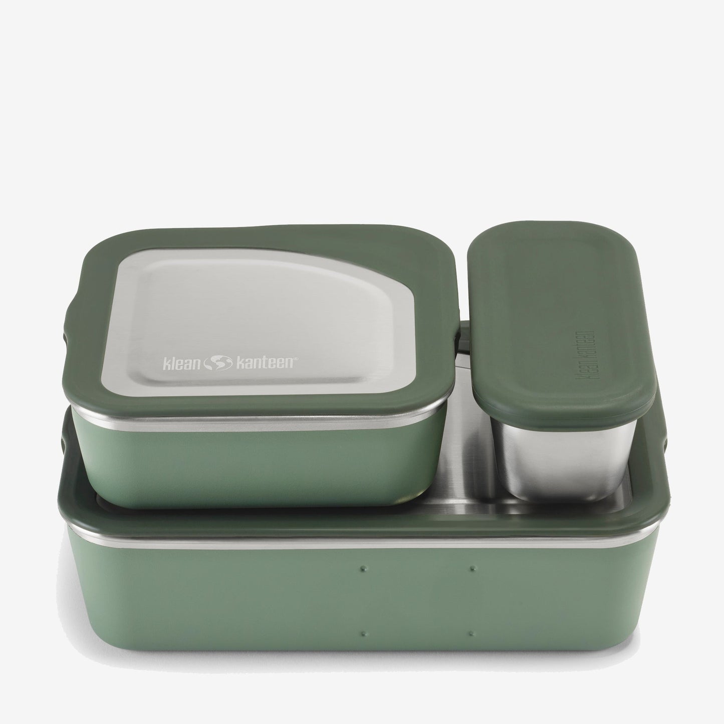 Klean Kanteen® Rise Food Box Family Set - Eco-Friendly Stainless Steel Lunch Containers