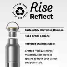 Load image into Gallery viewer, Klean Kanteen 16oz Rise Reflect with Bamboo Cap
