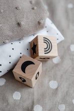 Load image into Gallery viewer, Wooden Math Blocks in Black - Wood
