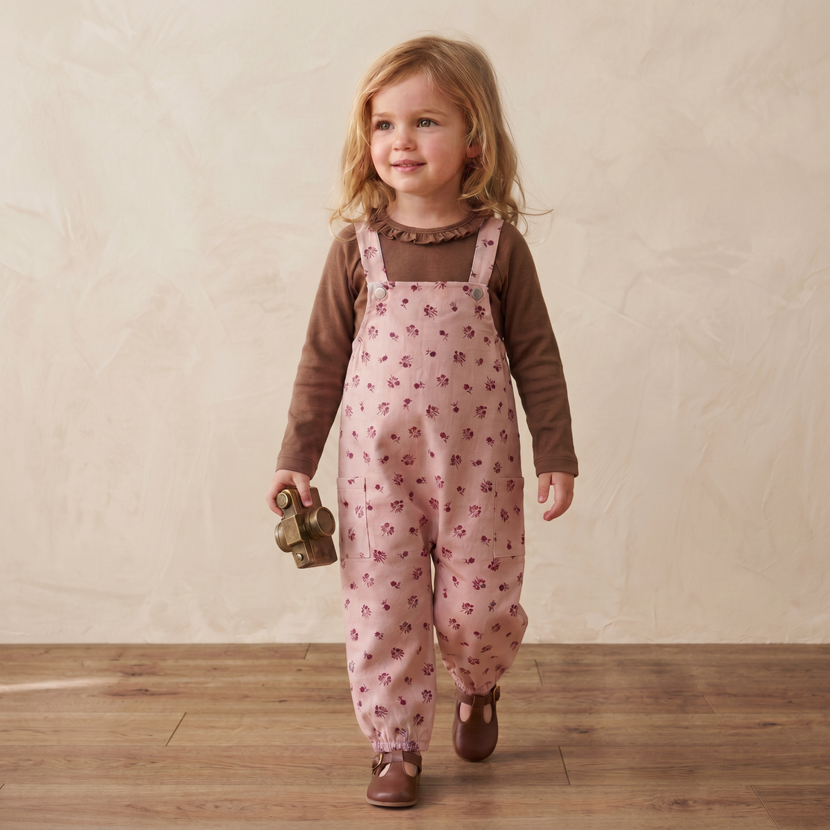 Organic Cotton Twill Overalls for Babies & Toddlers – Rosebud
