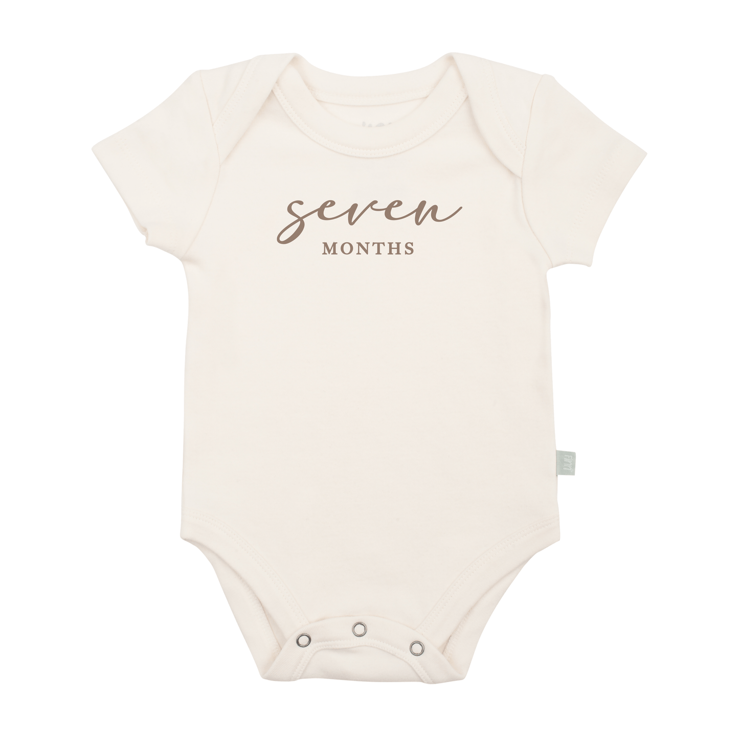 graphic bodysuit | seven months milestone taupe