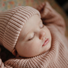 Load image into Gallery viewer, Mushie Organic Cotton Chunky Knit Baby Beanie
