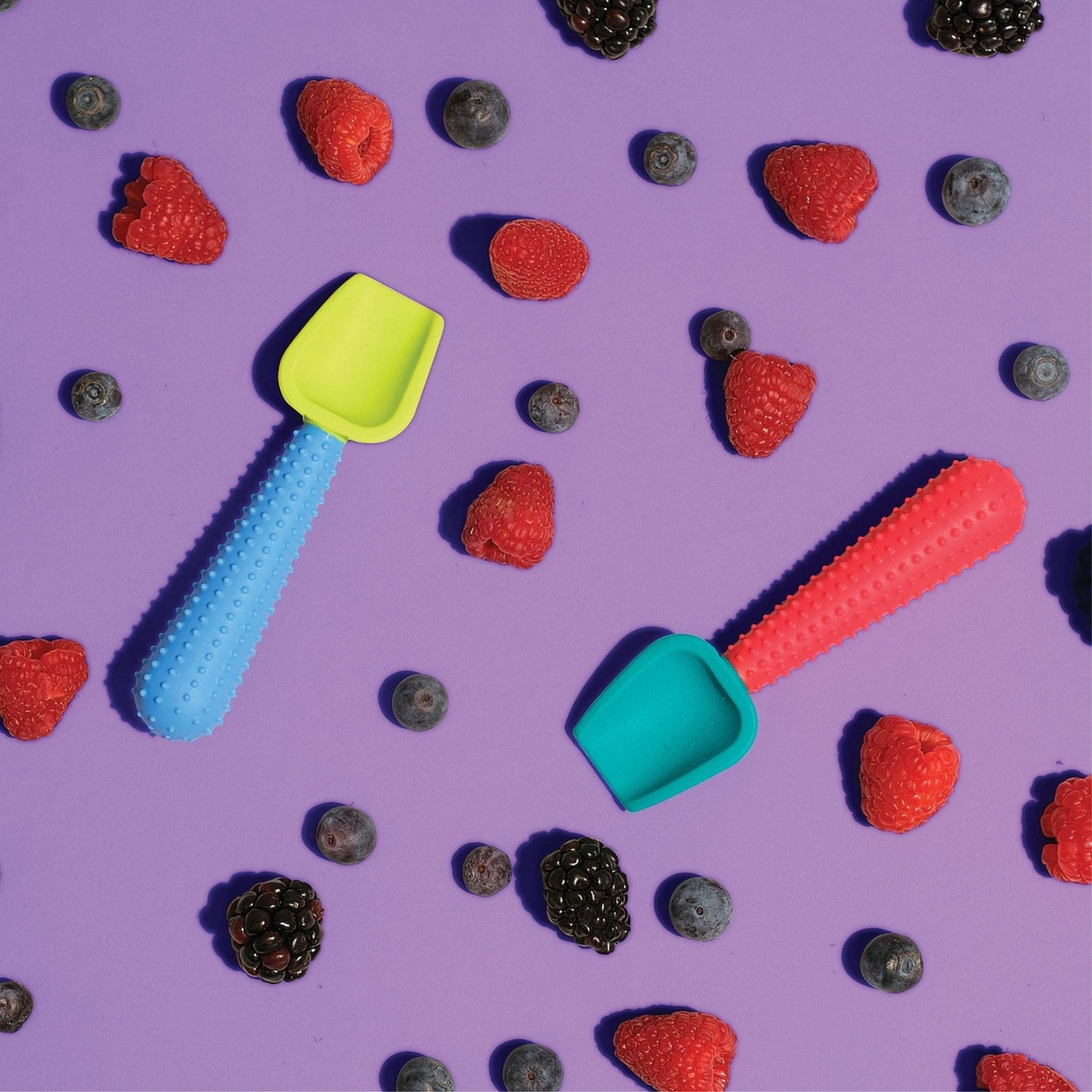 SiiliKids Silicone Baby Spoons, 2pk