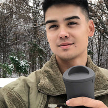 Load image into Gallery viewer, Silicone Reusable To-Go Coffee Cup Lid

