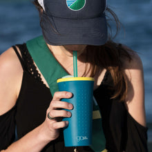 Load image into Gallery viewer, Silicone Tumbler Lid for Straws
