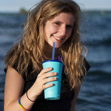 Load image into Gallery viewer, Silicone Tumbler Lid for Straws
