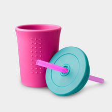 Load image into Gallery viewer, Silikids Silicone Straw Cup for Kids, 12oz
