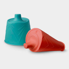 Load image into Gallery viewer, SiliKids Universal Silicone Sippy Cup Lids, 2pk or 4pk
