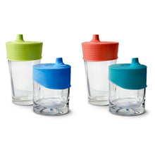 Load image into Gallery viewer, SiliKids Universal Silicone Sippy Cup Lids, 2pk or 4pk

