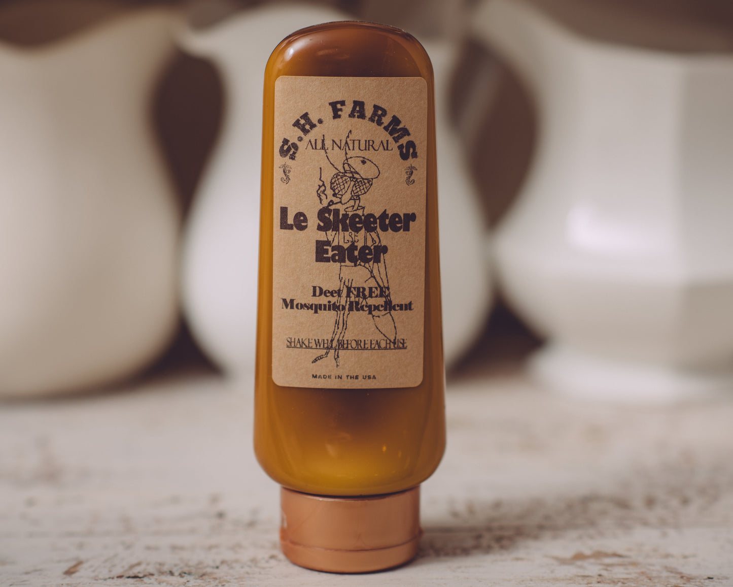 Sweet Harvest Farms Le Skeeter Eater - DEET-Free Natural Outdoor Lotion