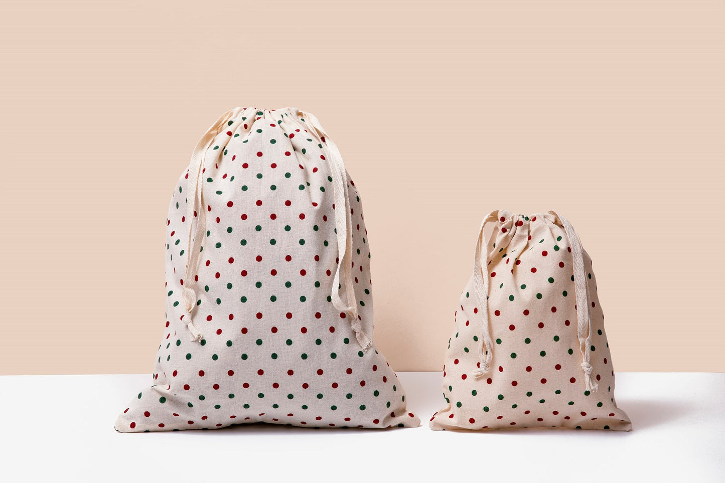 Organic Cotton Cloth Gift Bags - Set of 4