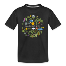 Load image into Gallery viewer, Kid’s Unisex Organic Cotton T-Shirt | Nature Kid - black
