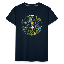 Load image into Gallery viewer, Kid’s Unisex Organic Cotton T-Shirt | Nature Kid - deep navy

