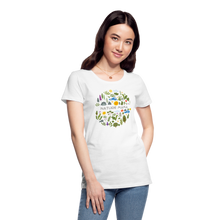 Load image into Gallery viewer, Women’s Organic Cotton T-Shirt | Nature Mama - white
