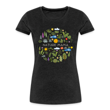 Load image into Gallery viewer, Women’s Organic Cotton T-Shirt | Nature Mama - charcoal grey
