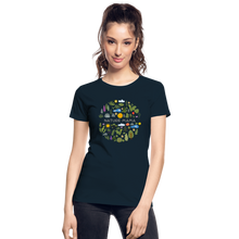 Load image into Gallery viewer, Women’s Organic Cotton T-Shirt | Nature Mama - deep navy

