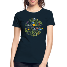 Load image into Gallery viewer, Women’s Organic Cotton T-Shirt | Nature Mama - deep navy
