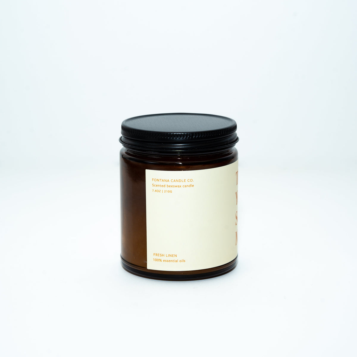 Thank You So Very Much Gift Candle – Fresh Linen, Beeswax & Coconut, 9 oz