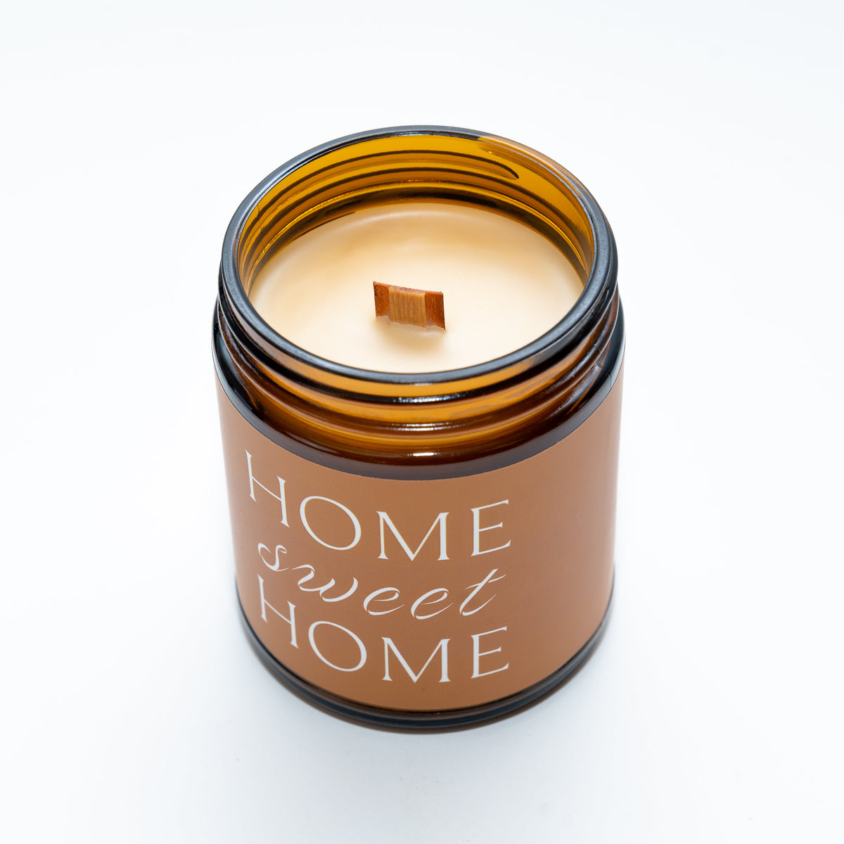 Home Sweet Home Gift Candle – Spiced Latte, Beeswax & Coconut, 9 oz