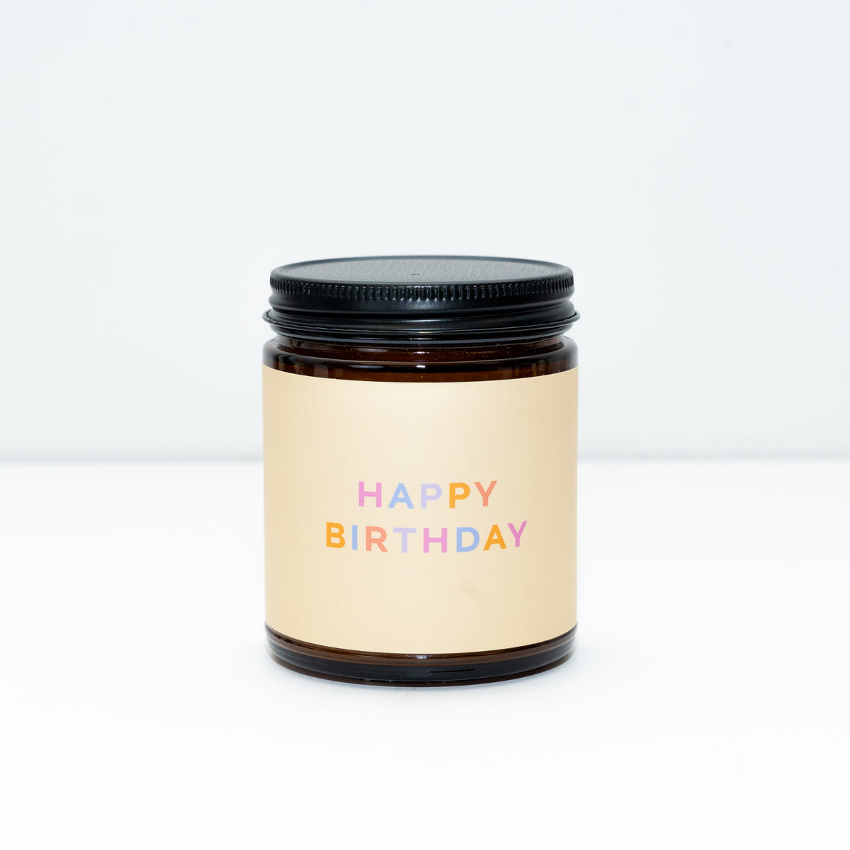 Happy Birthday Gift Candle – Pure Vanilla, Beeswax & Coconut, 9 oz