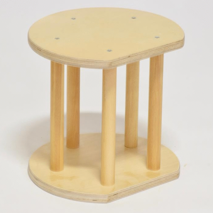 RAD Children's Furniture Grow Stool: Eco-Friendly, Non-Toxic Adaptable Seating