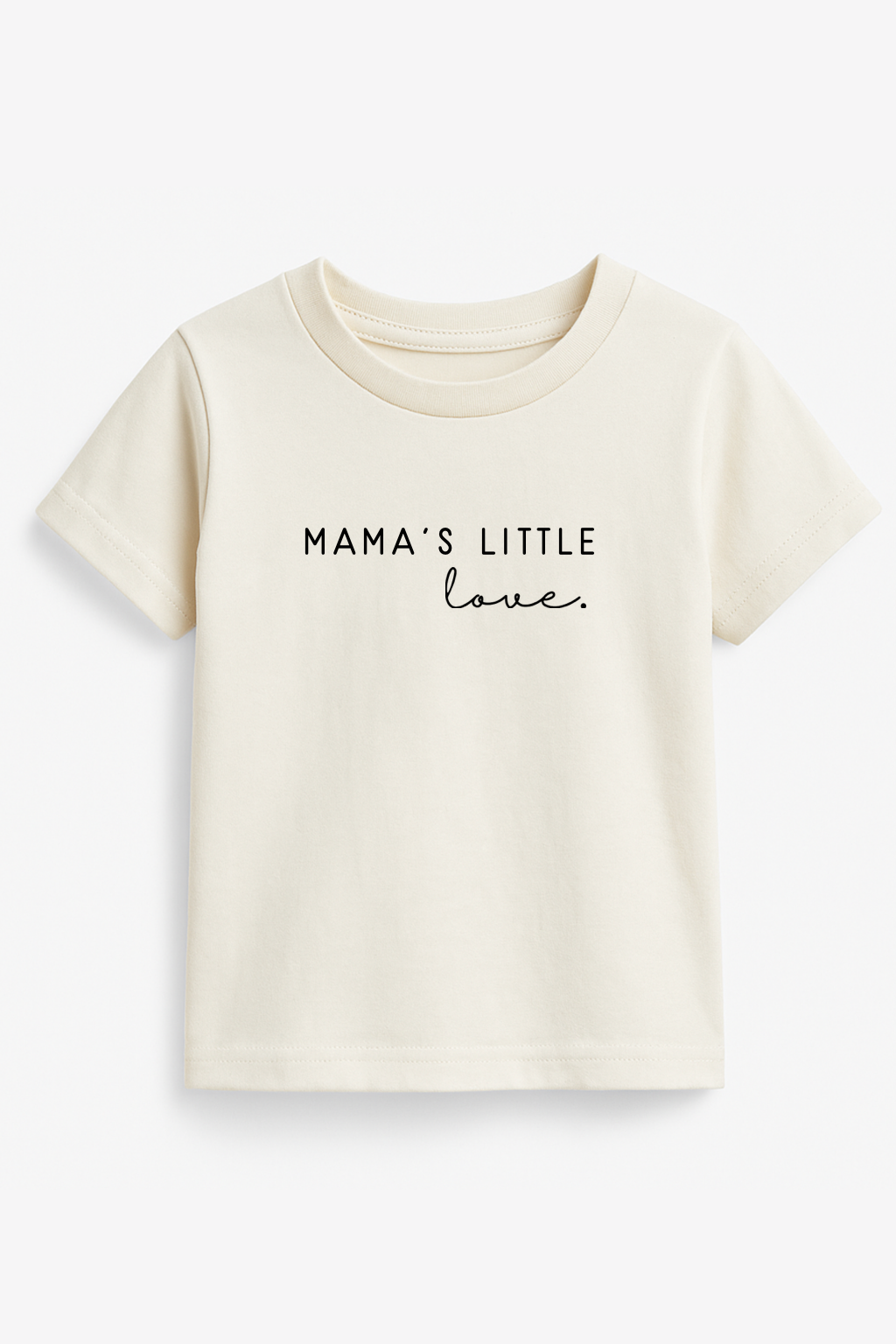 Mama’s Little Love Organic Cotton Kids T-Shirt – Short Sleeve, 2T–6T
