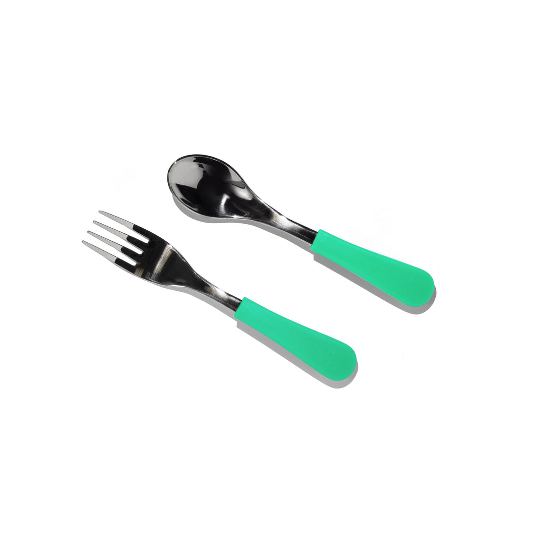 Avanchy Stainless Steel Baby and Toddler Forks, 2 Pack