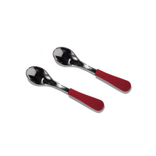 Load image into Gallery viewer, Avanchy Stainless Steel Baby Toddler Spoons, 2 Pack
